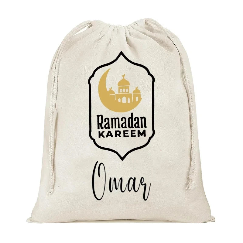 Personalised Muslim lantern Gift Sack