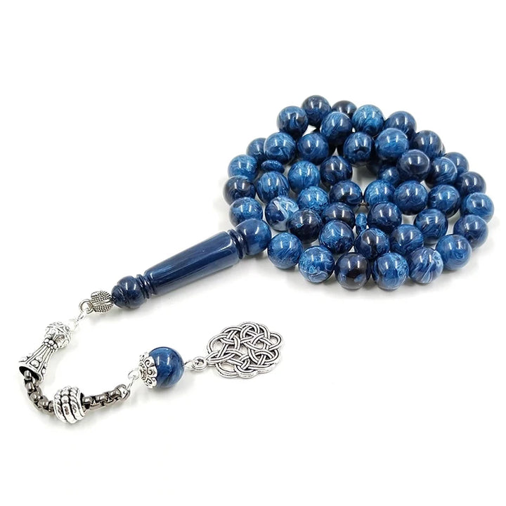 Blue Resin Islamic Tasbih