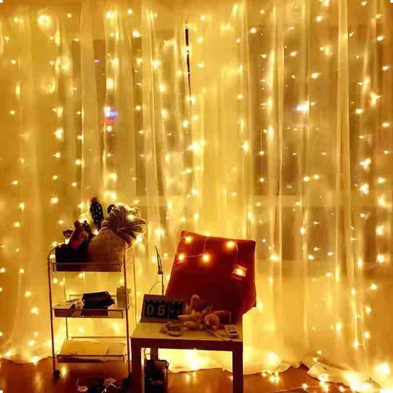 3M LED Remote Curtain Light Control USB Ramadan Decoration