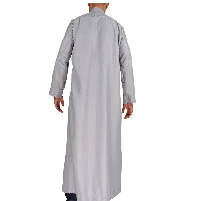 Grey Color Long Thobe