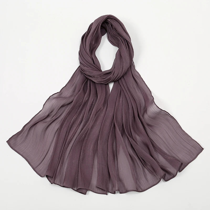 New Premium Silk Crinkle Hijab