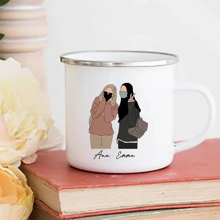 Personalised Hijabi Coffee Cups
