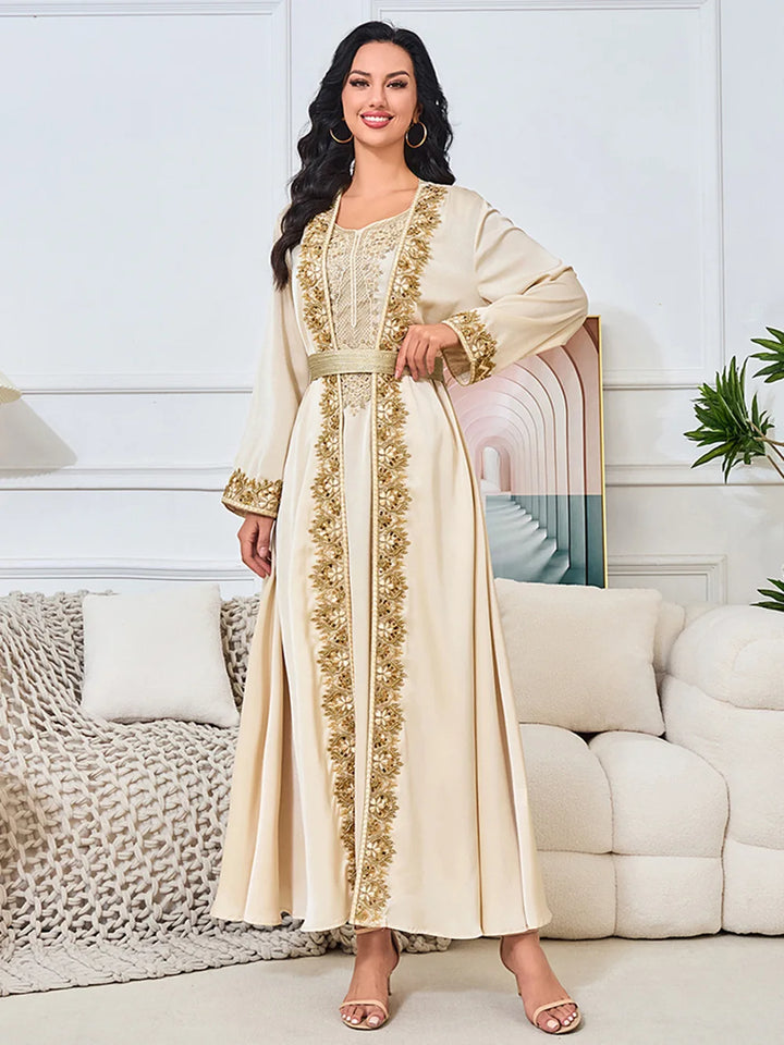 2 Piece Sets Muslim Women Abaya