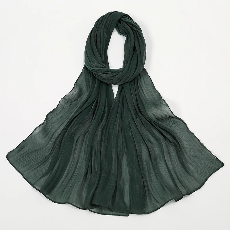 New Premium Silk Crinkle Hijab