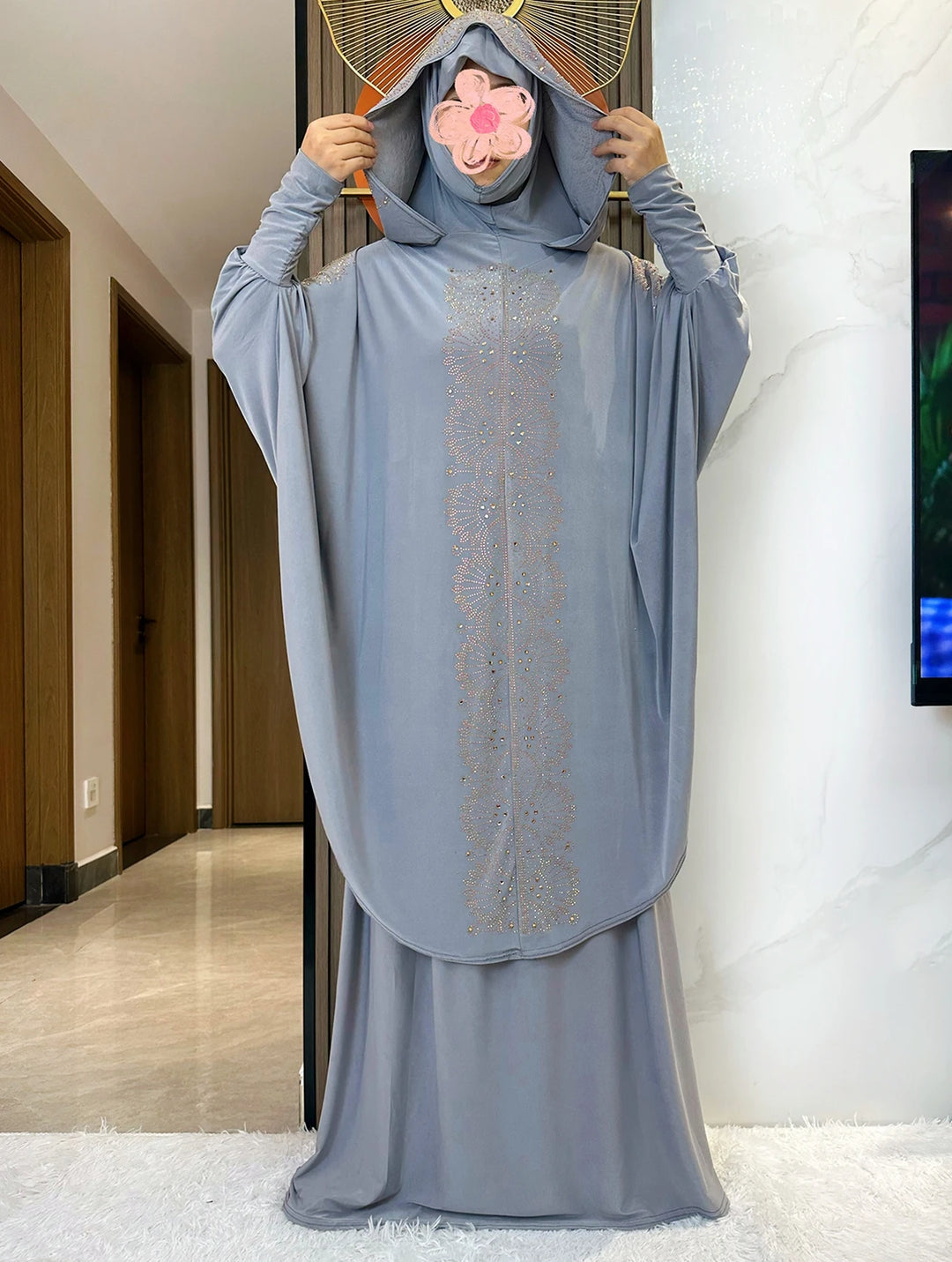 Muslim Woman Set of Abaya