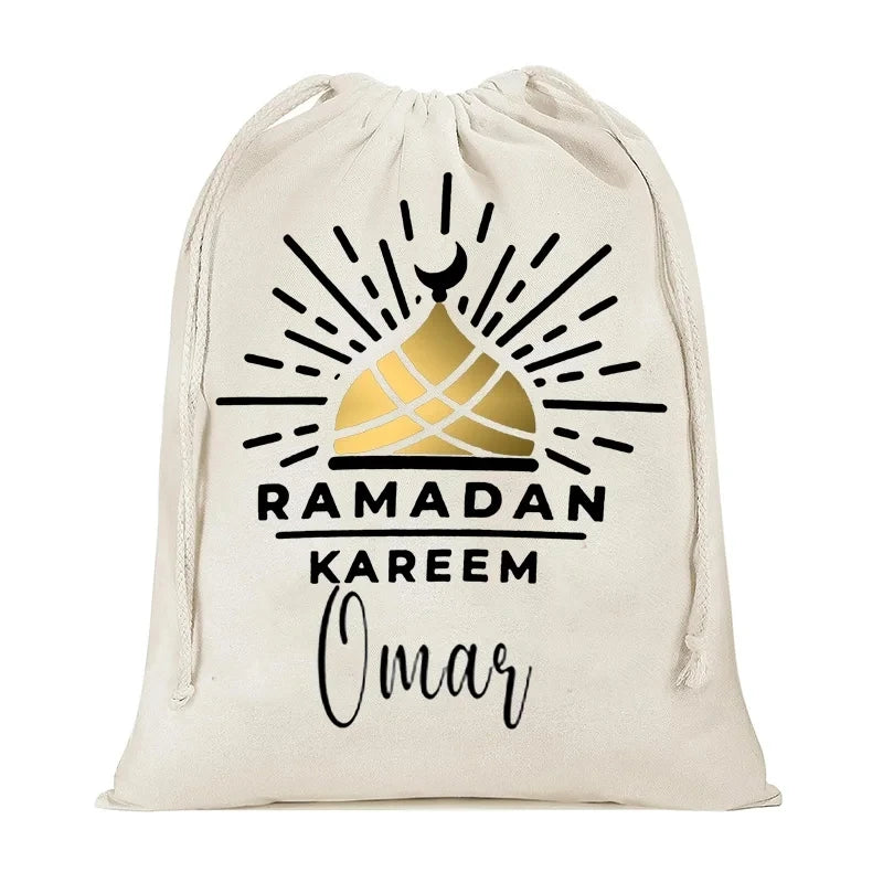 Personalised Muslim lantern Gift Sack