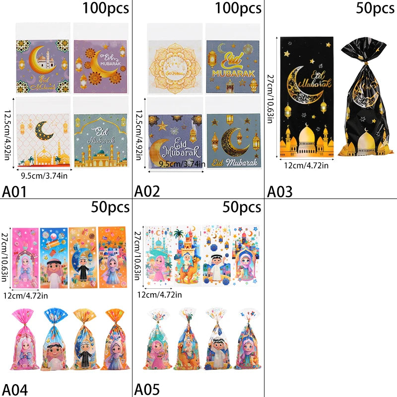 Plastic Candy Gift Bags