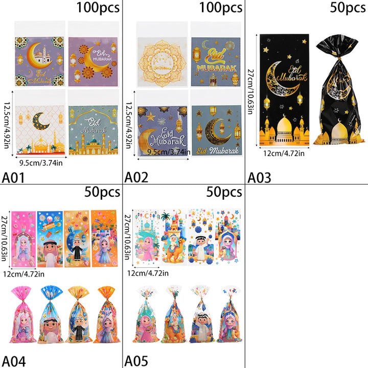 Plastic Candy Gift Bags