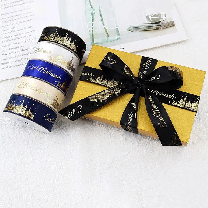 Golden Wrapping Ribbon