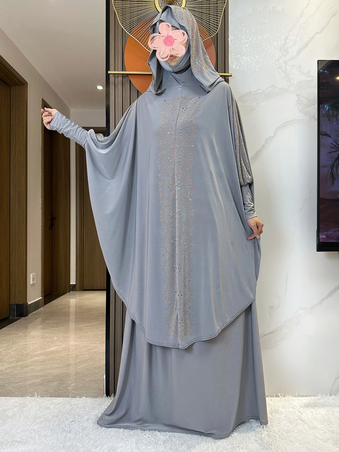 Muslim Woman Set of Abaya