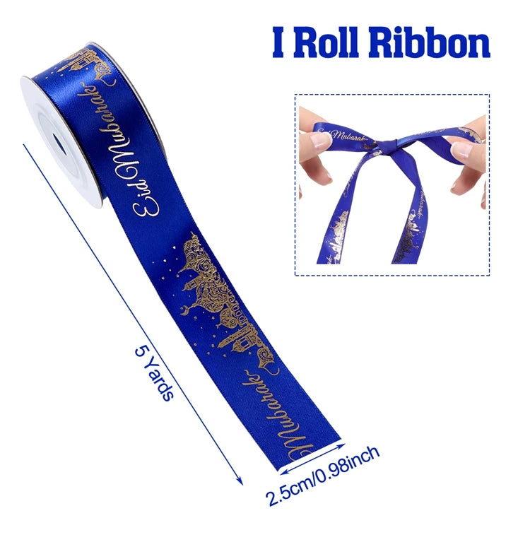 Eid Mubarak Ribbons Gift Wrap