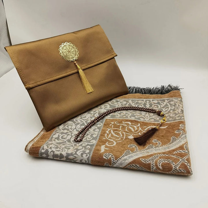3PCS Braided Prayer Rug