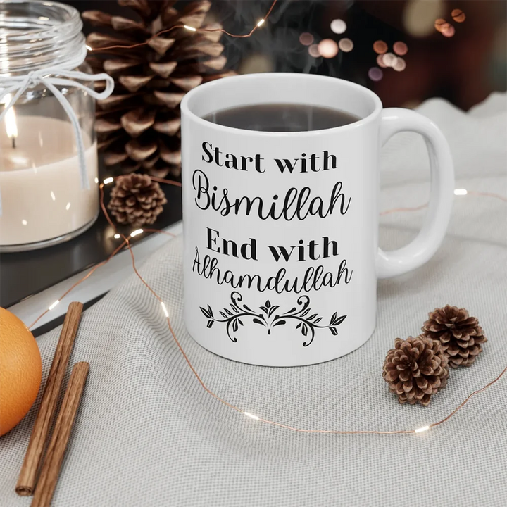 Bismillah Ceramic Coffee Mug