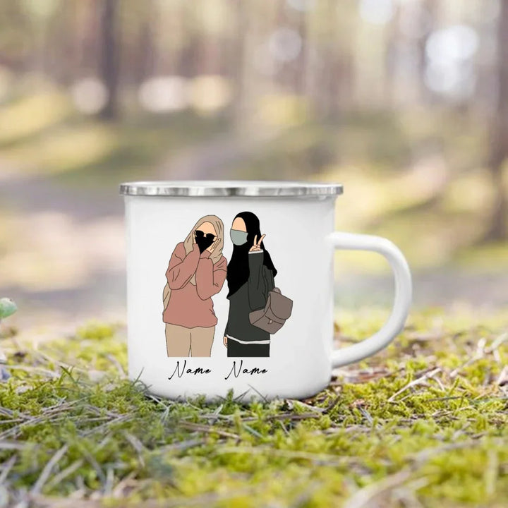 Personalised Hijabi Coffee Cups
