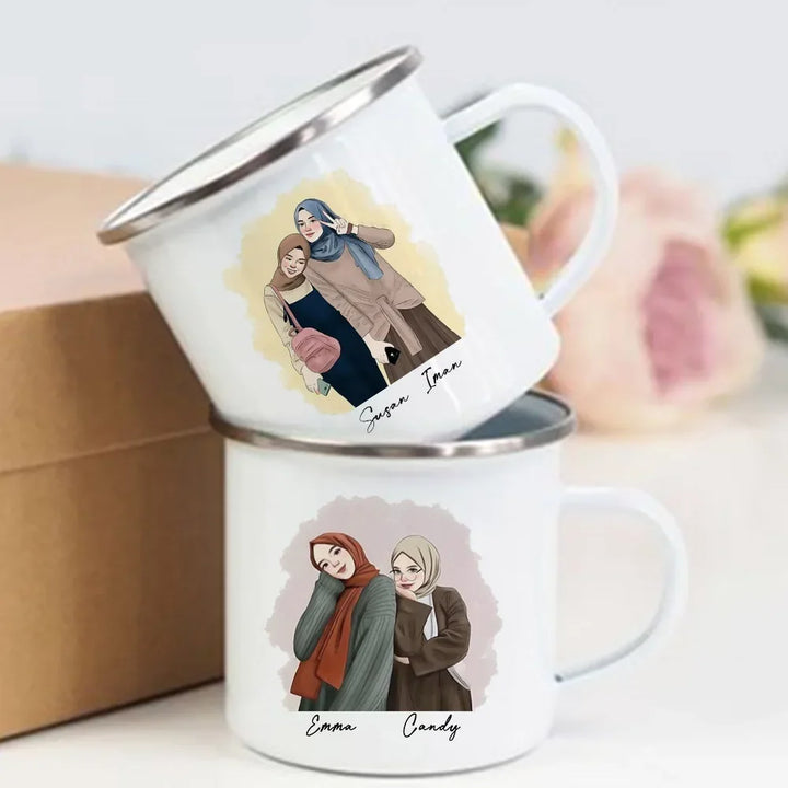 Personalised Hijabi Coffee Cups