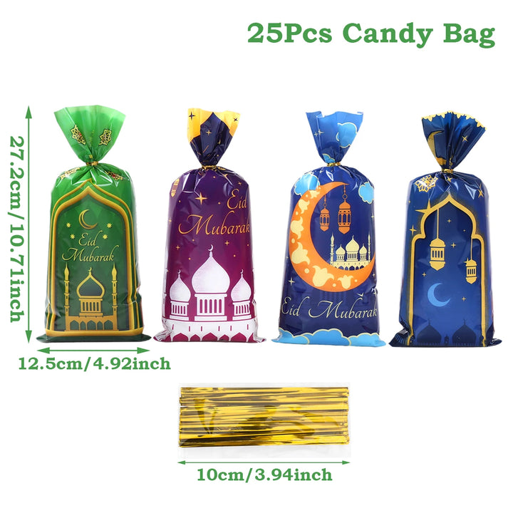 Eid Mubarak Gift Packing Bags