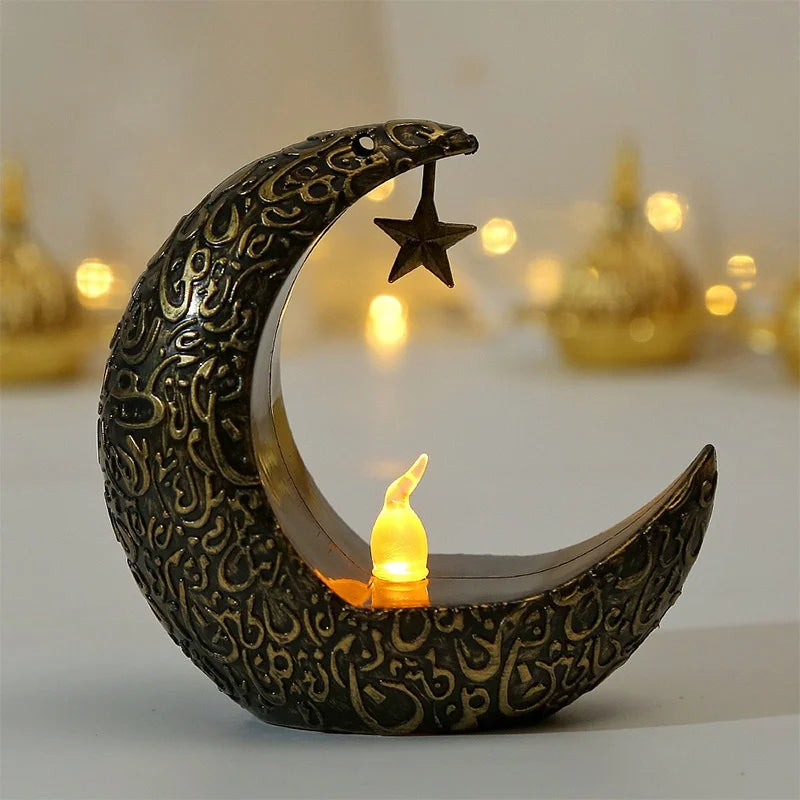 Starry Moon Candlesticks