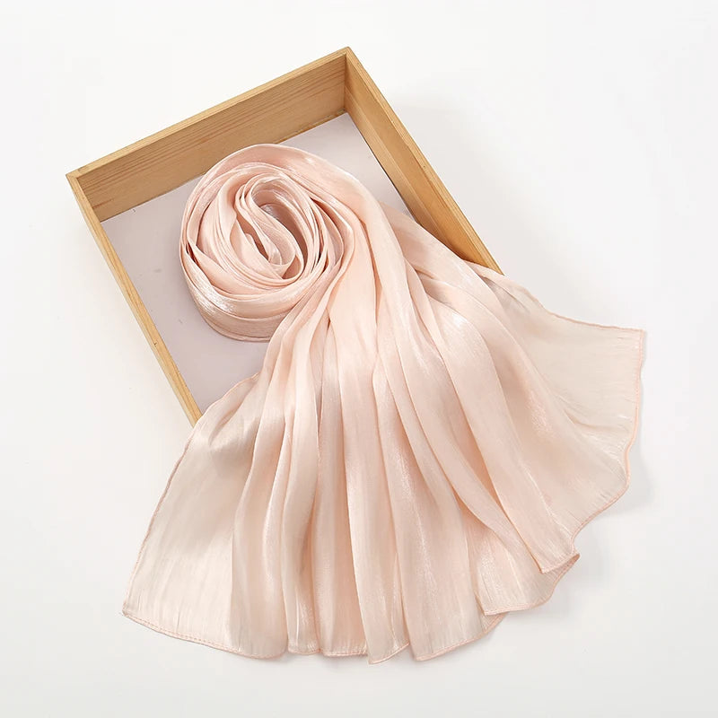 New Premium Silk Crinkle Hijab