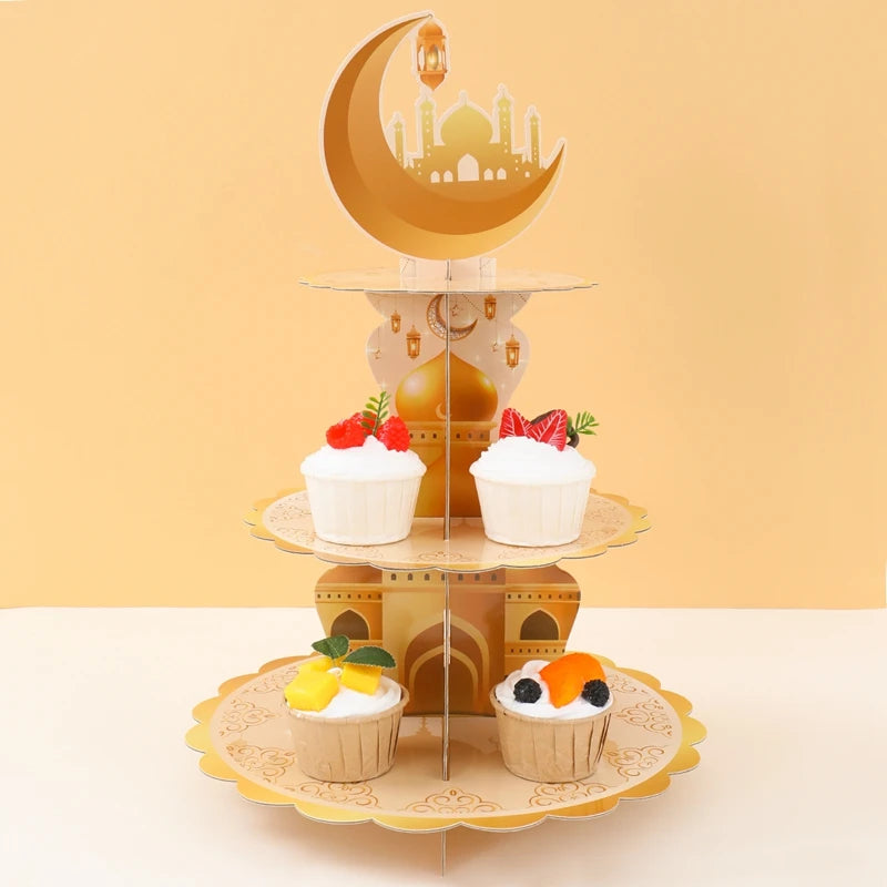 Eid Mubarak Cake Stand Holder