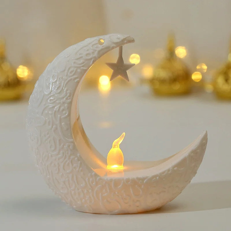 Starry Moon Candlesticks