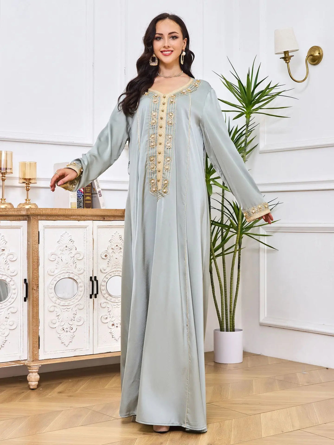 Long Sleeve Abaya for Ladies
