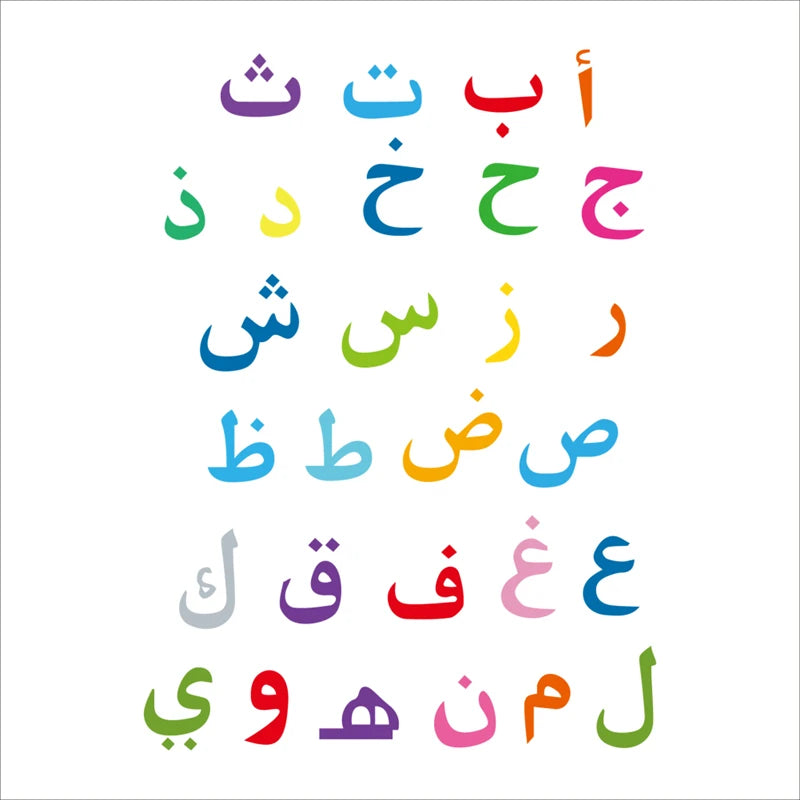 Creative Quran Letters Mural Wall Art