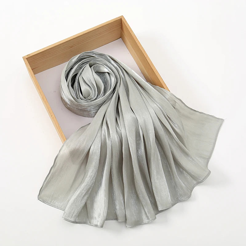 New Premium Silk Crinkle Hijab