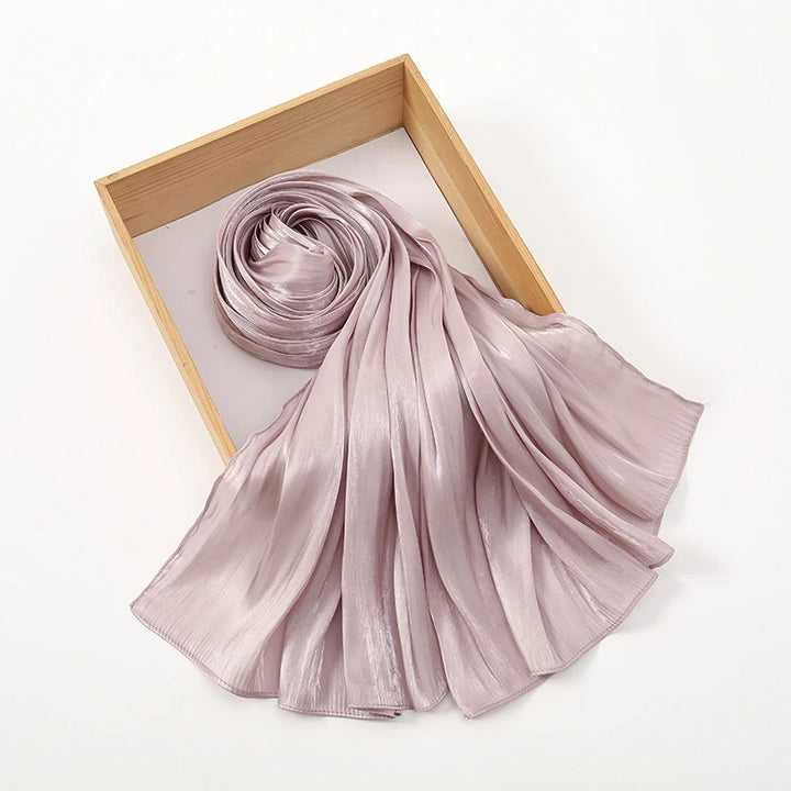 New Premium Silk Crinkle Hijab