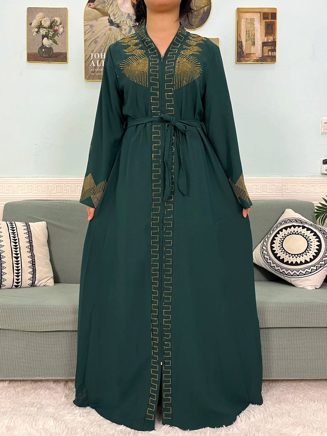 Muslim Chiffon Abayas For Women