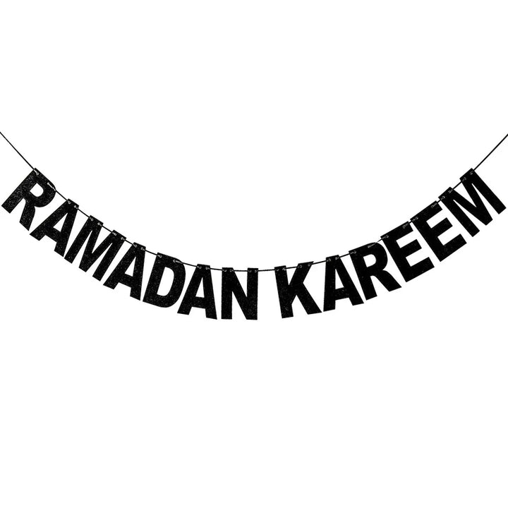 EID Mubarak Star Moon Hanging Banner