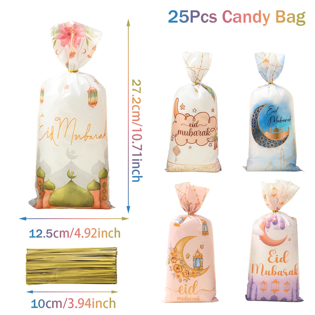 Eid Mubarak Gift Packing Bags