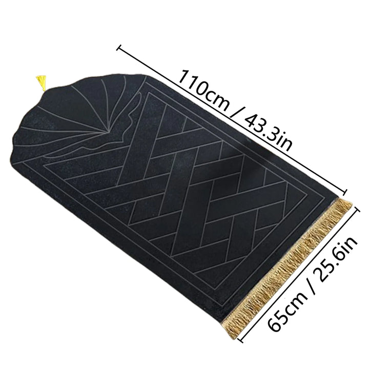 Thickened sponge prayer mat