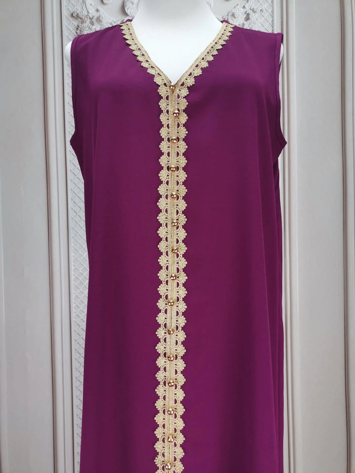 Muslim Women Party Embroidery Dresses