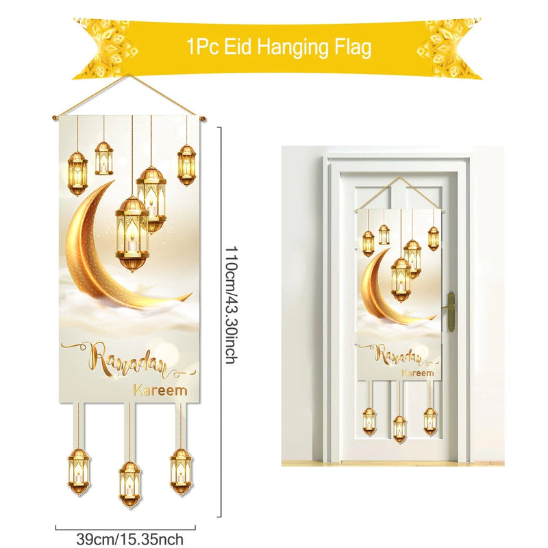 Hanging Flag Ramadan For Home Door