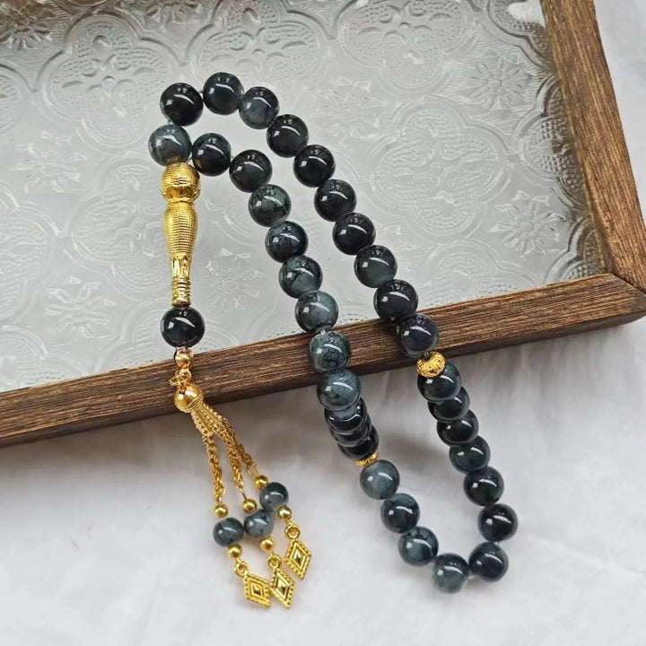 Glass Tassel Muslim Tasbeeh