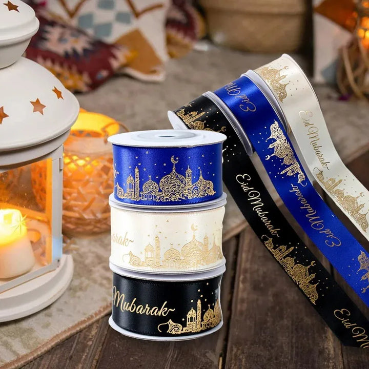 Golden Wrapping Ribbon