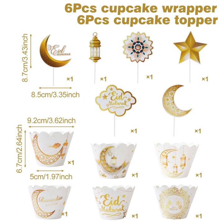 Eid Mubarak Cake Stand Holder
