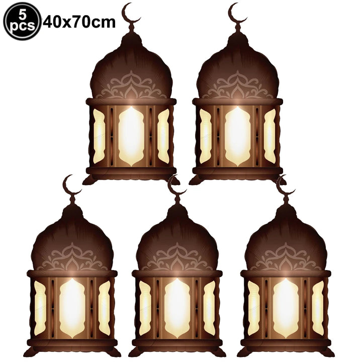 Eid Mubarak Letter Balloons