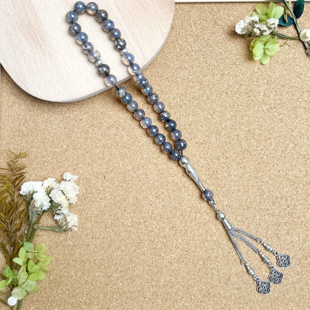 Glass Tassel Muslim Tasbeeh
