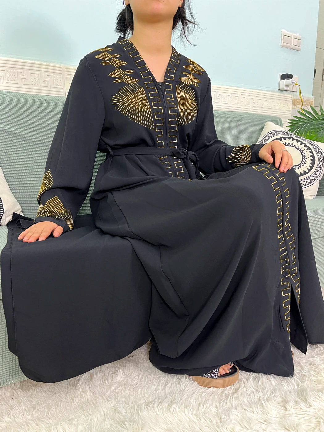Muslim Chiffon Abayas For Women