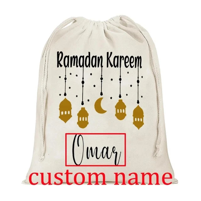Personalised Muslim lantern Gift Sack
