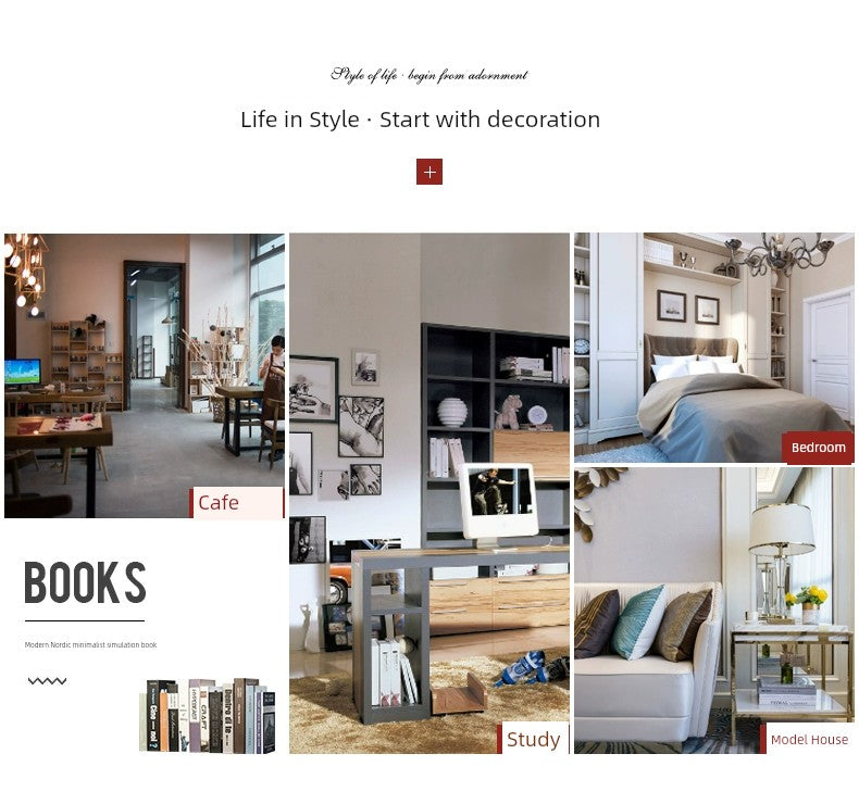 Accessible Luxury Decoration Photo Prop Books Decoration