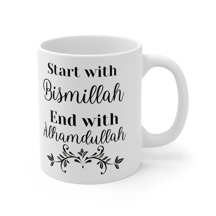 Bismillah Ceramic Coffee Mug