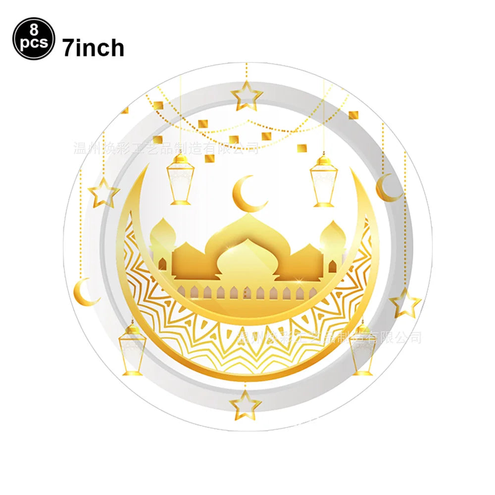Eid Mubarak Letter Balloons