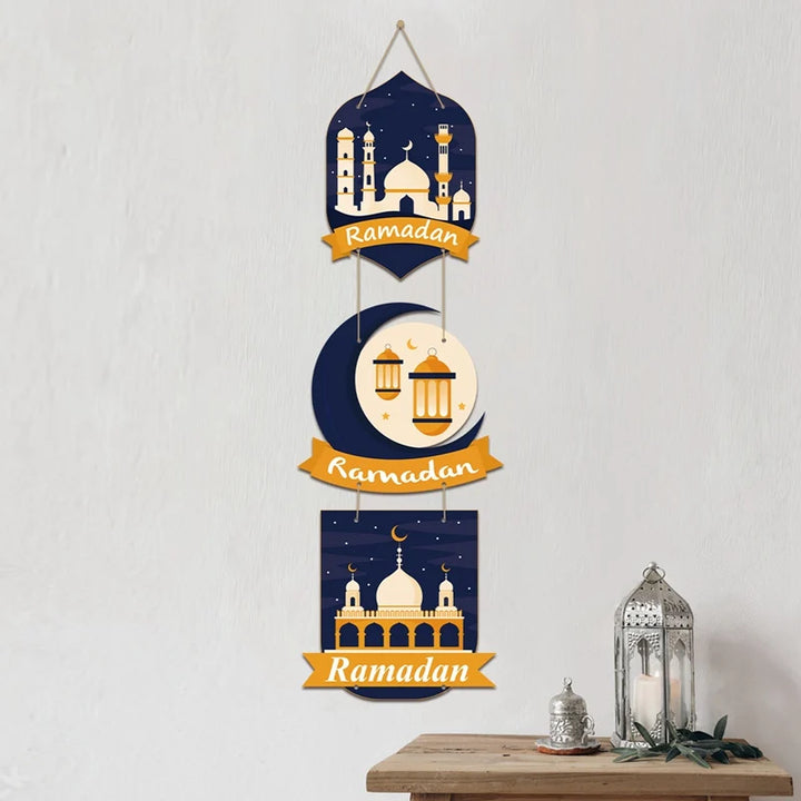 Eid Mubarak Door Hanging Flag