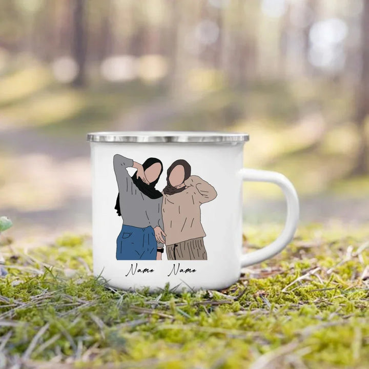 Personalised Hijabi Coffee Cups