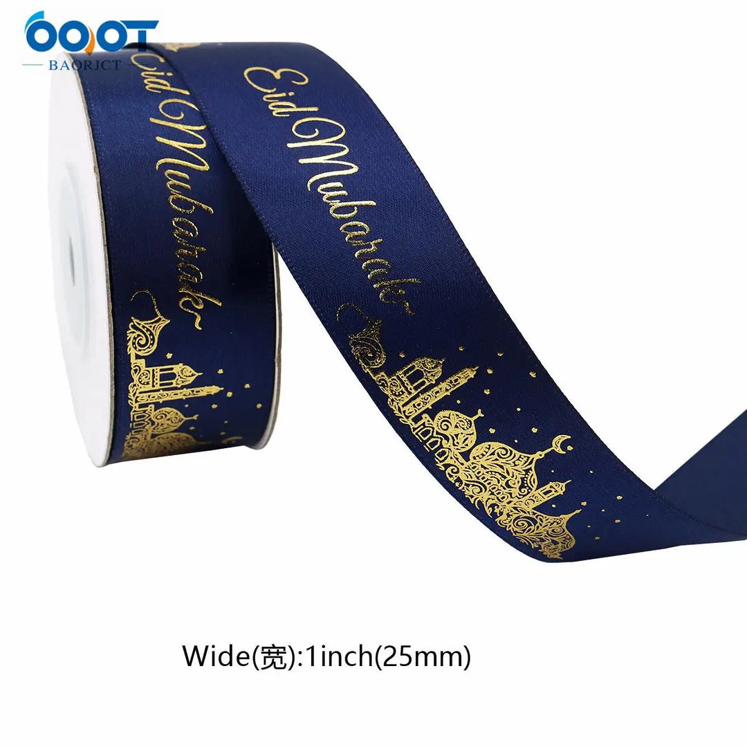 Golden Wrapping Ribbon