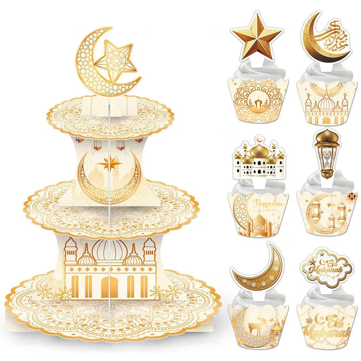 Eid Mubarak Cake Stand Holder