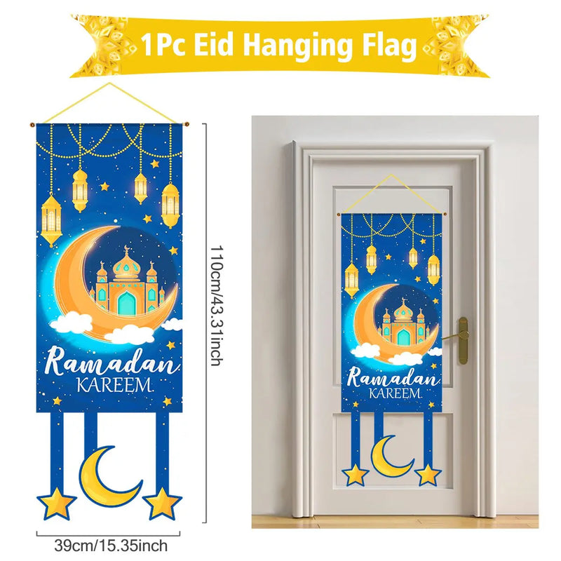 Hanging Flag Ramadan For Home Door