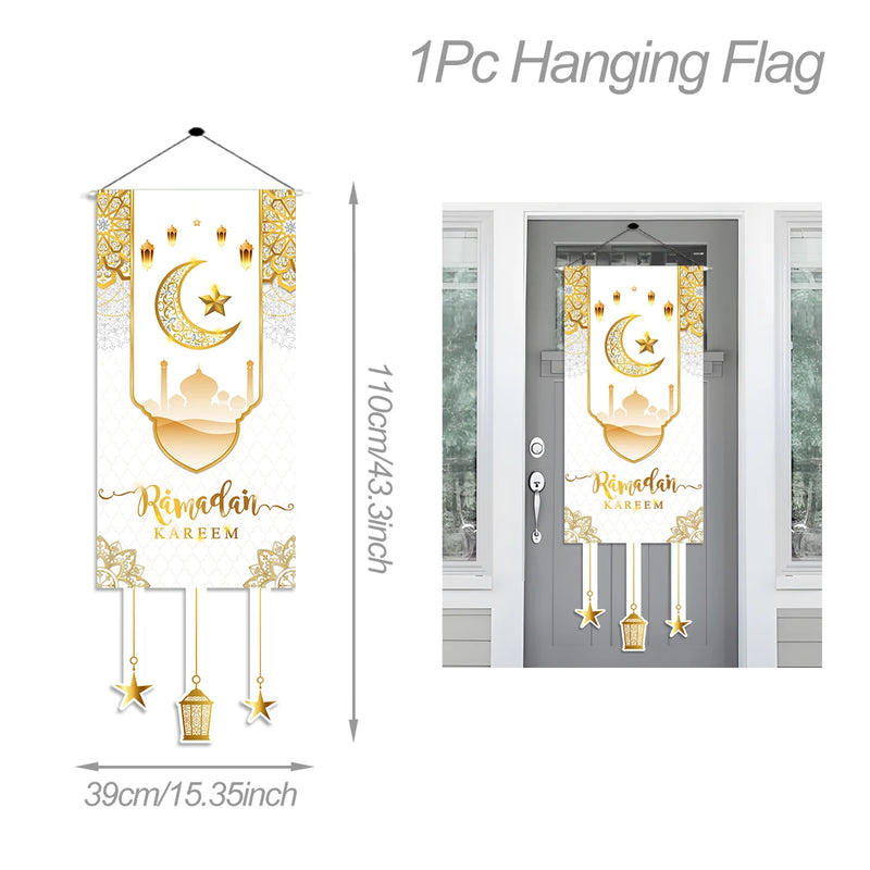 Hanging Flag Ramadan For Home Door